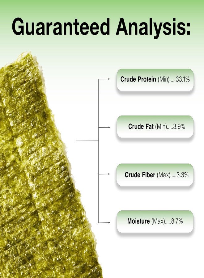 Two Little Fishies أعشاب بحرية خضراء من تو ليتل فيشيز، عبوة كبيرة من 100 ورقة - Image 5